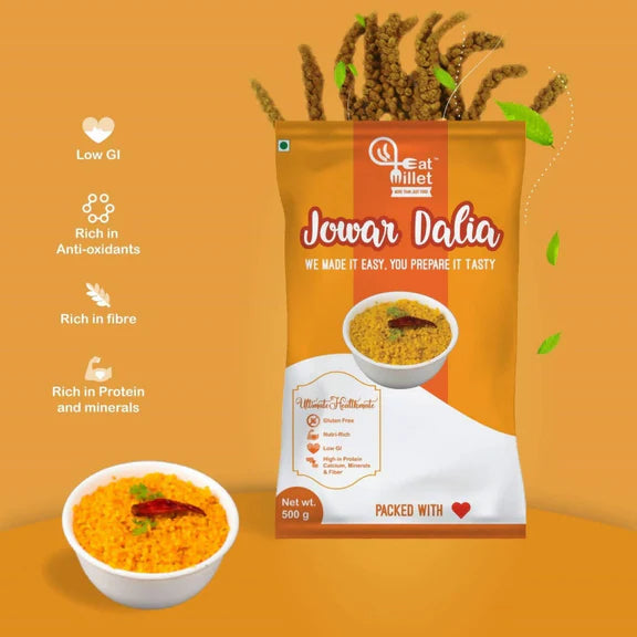 Eat Millet Jowar Dalia - 500 gm
