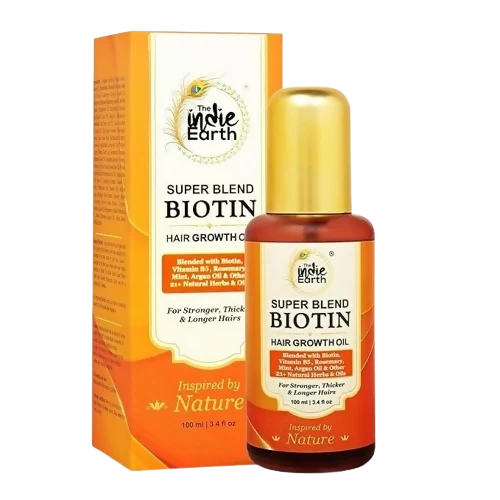 The Indie Earth Rosemary Mint Biotin Hair Oil - 100 ml