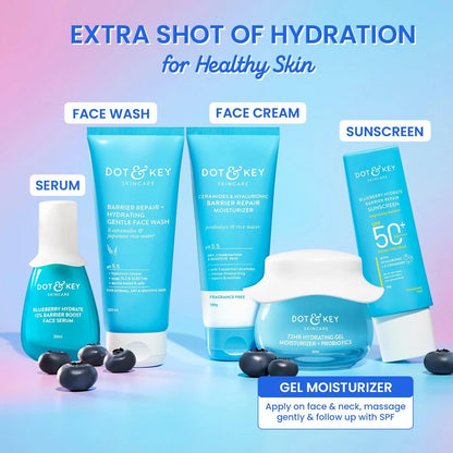 Dot & Key 72Hr Hydrating Gel + Probiotics Moisturizer For Face - 60 ml
