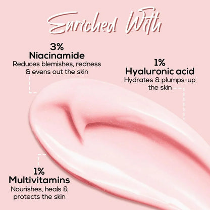 Renee Cosmetics Lumi Glow Highlighter Moisturizer 3D Glow 3% Niacinamide 1% Hyaluronic - 50 gm