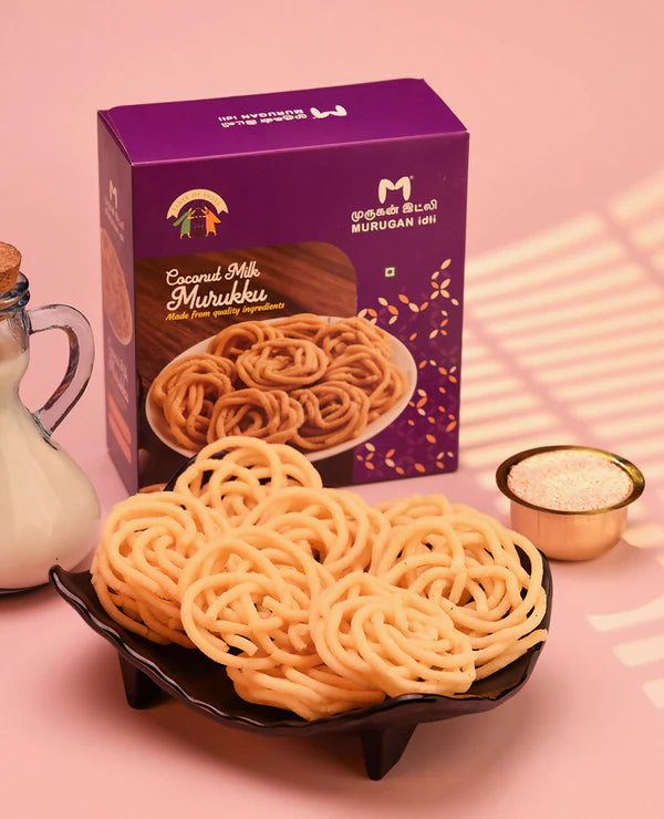 Murugan Idli Coconut Milk Murukku - 200 gm