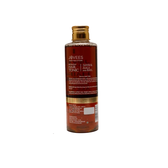 Jovees Revitalising Amla & Bael Hair Tonic For Long, Strong & Thick Hair