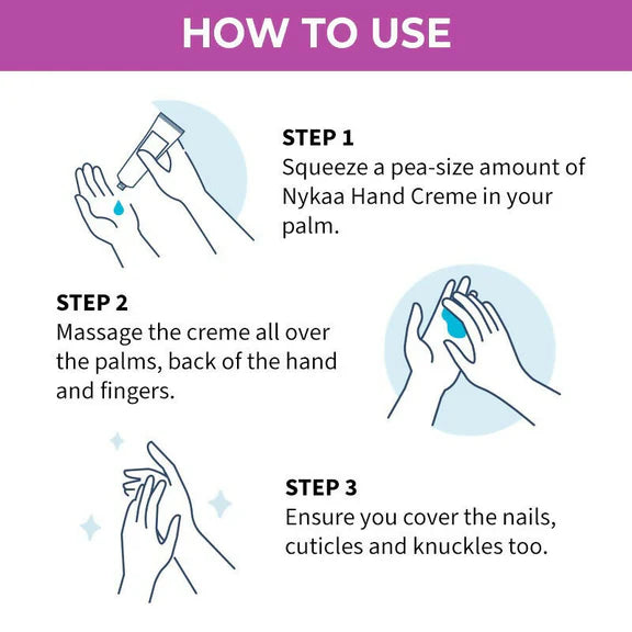 Nykaa Rose & White Musk Hand & Nail Creme - 30 ml