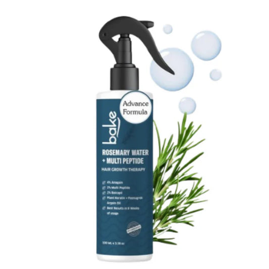 Bake Rosemary Water Hair Growth Spray with Multi Peptides - 100 ml