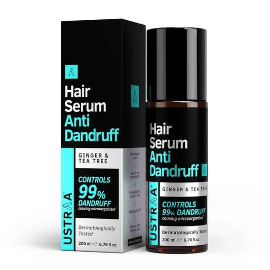 Ustraa Anti-Dandruff Hair Serum With Ginger And Tea Tree - 200 ml