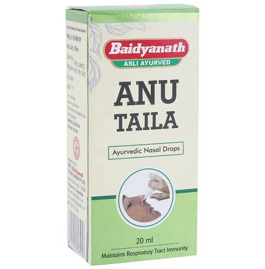 Baidyanath Jhansi Anu Taila Ayurvedic Nasal Drops