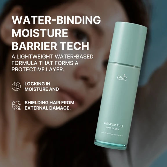 La'dor Wonder Full Korean Hair Serum for Dry & Frizzy Hair - Reduces Split Ends & Locks in Moisture - 100 ml