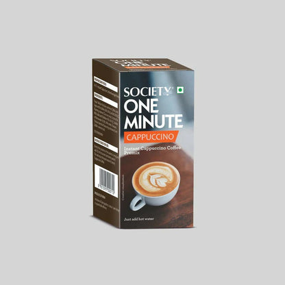 Society One Minute Cappuccino Coffee Premix - 5 Sachets