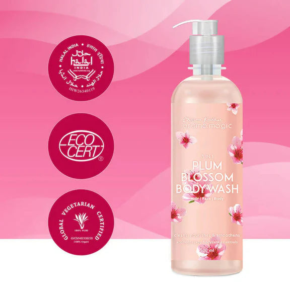 Blossom Kochhar Aroma Magic 3In1 Plum Blossom Bodywash - 220 ml