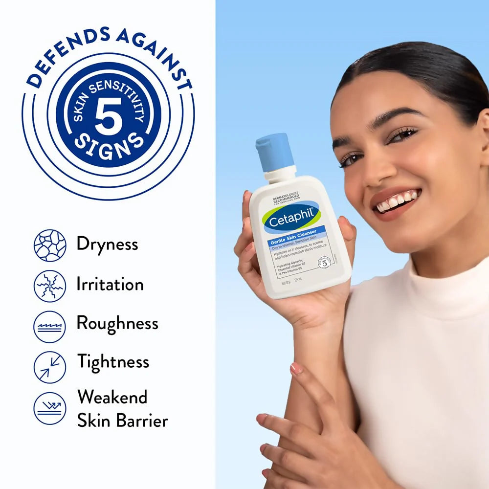 Cetaphil Paraben, Sulphate-Free Gentle Skin Hydrating Face Wash - 125 ml