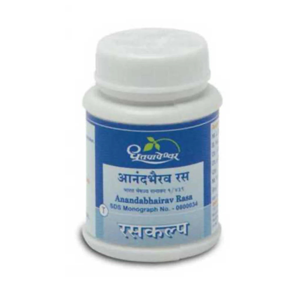 Dhootapapeshwar Anandabhairav Rasa Tablet -25 Tablets