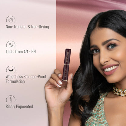 Swiss Beauty Non-Transfer Matte Lipstick - 9 Cute Nude - 2 gm
