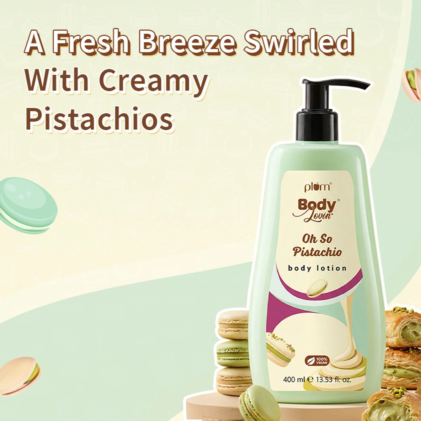 Plum BodyLovin' Oh So Pistachio Body Lotion - 400 ml