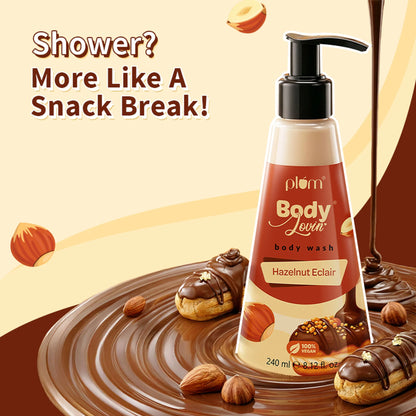 Plum BodyLovin' Hazelnut Eclair Body Wash - 240 ml