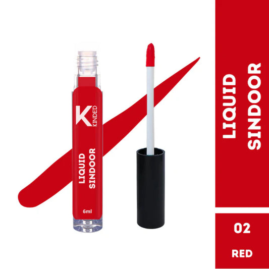 KINDED Liquid Sindoor - 02 Red - 6 ml
