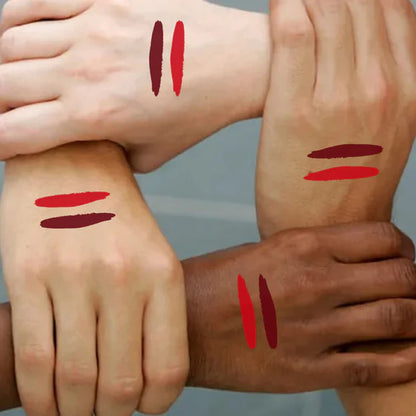 KINDED Maroon & Red Colour Liquid Sindoor Combo - Maroon & Red - 12 ml