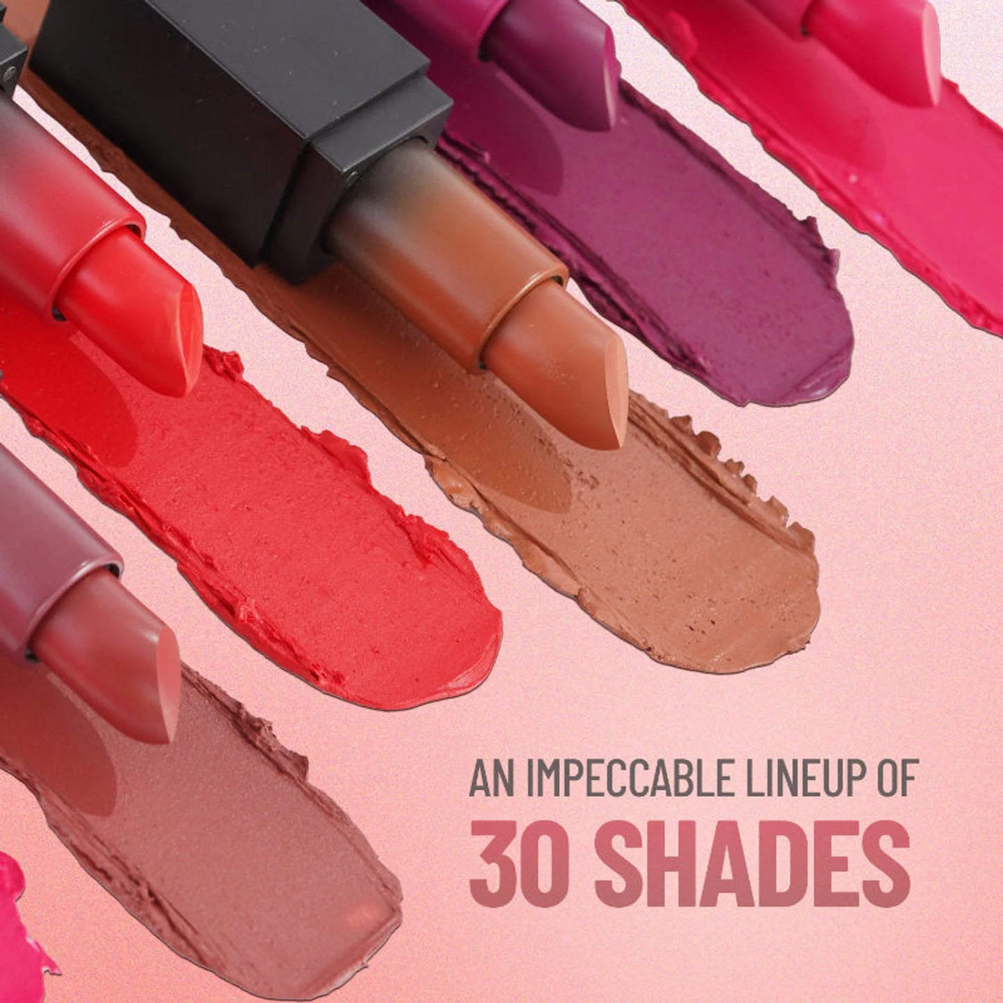 Swiss Beauty HD Matte Lipstick , High Coverage , Lightweight - 09 Cute Nude - 3.5 gm