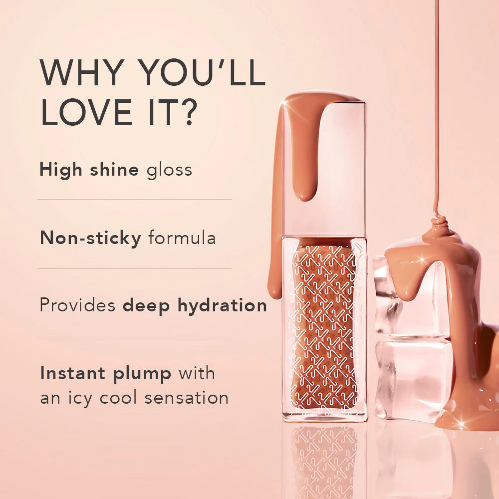 Kay Beauty FullFill Tinted Lip Plumping Gloss - Need Coffee