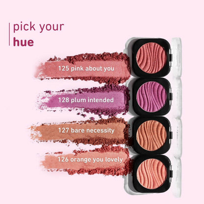 Plum Cheek-A-Boo Shimmer Blush 125 Pink About You - 4.5 gm