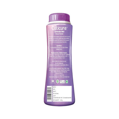 Cuticura Lavender Mist Talcum Powder - 400 gm