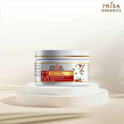 Prisa Organics Stretch Mark Removal Cream To Reduce Stretch Marks, Scars, Spots, Discolouration