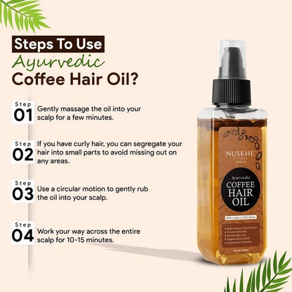 Nuskhe By Paras Ayurvedic Coffee Hair Oil - 100 ml