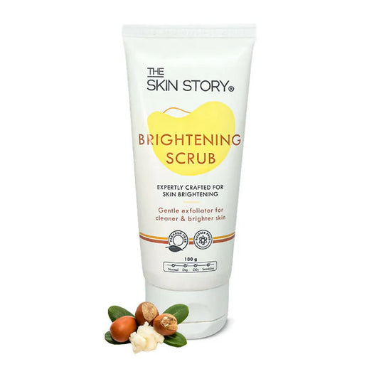 The Skin Story Salicylic Acid Brightening Face Scrub - 100 gm