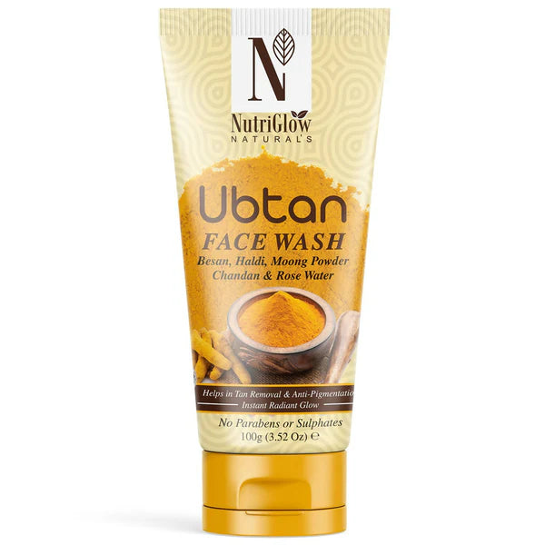 NutriGlow NATURAL'S Ubtan Face Wash - 100 gm