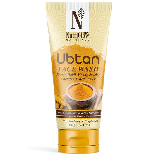 NutriGlow NATURAL'S Ubtan Face Wash - 100 gm