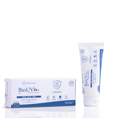 Bio UV 50+ (Tinted & Matte) Sunscreen Gel SPF 50+ PA+++ - 50 gm
