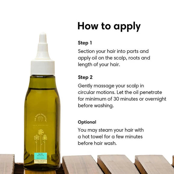 The Earth Collective Anti Hair Fall Hair Oil With Rosemary - 100 ml