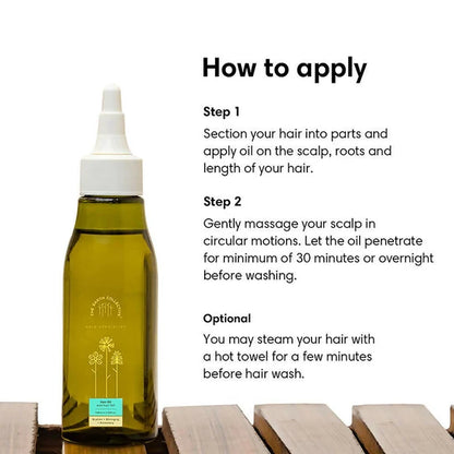 The Earth Collective Anti Hair Fall Hair Oil With Rosemary - 100 ml