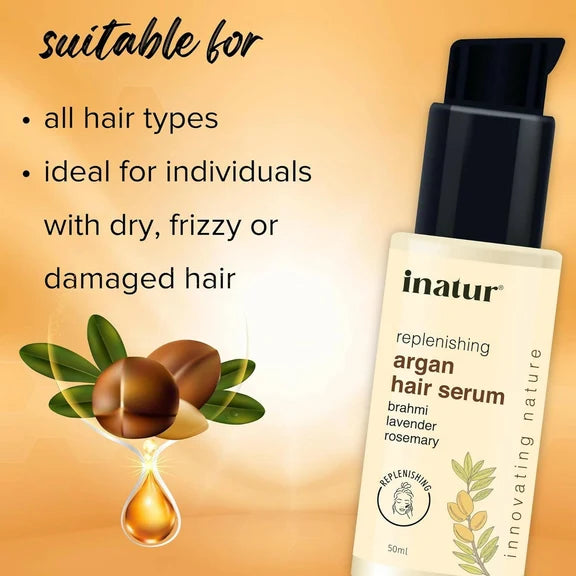 Inatur Argan Hair Serum - 50 ml