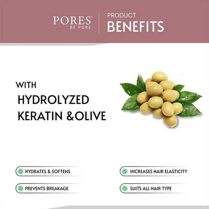 Pores Be Pure Keratin & Argan Hair Oil - 100 ml