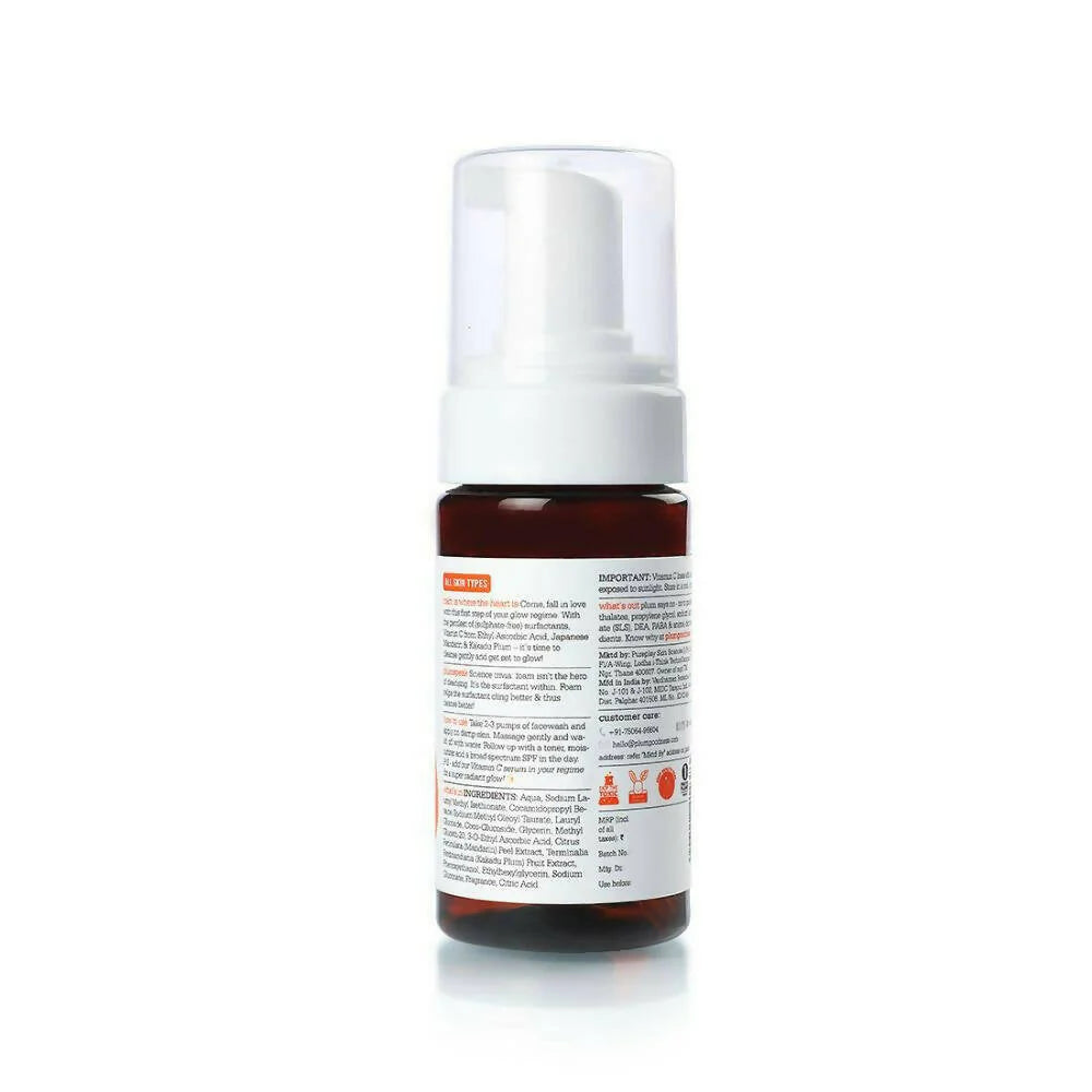Plum Mandarin & Vitamin C Foaming Face wash - 110 ml