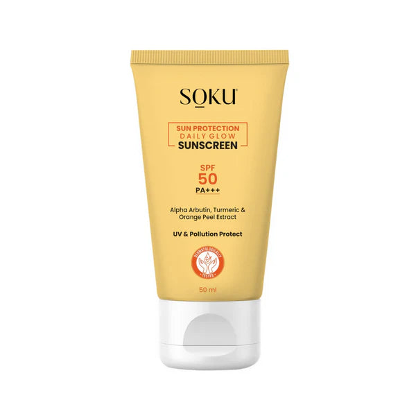 SOKU Sun Protection Daily Glow Sunscreen SPF 50 - 50 ml