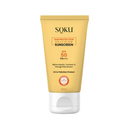 SOKU Sun Protection Daily Glow Sunscreen SPF 50 - 50 ml