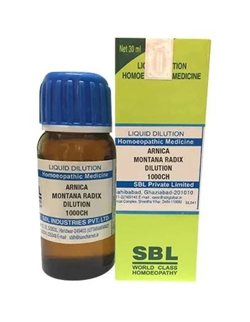 SBL Homeopathy Arnica Montana Radix Dilution -3 CH