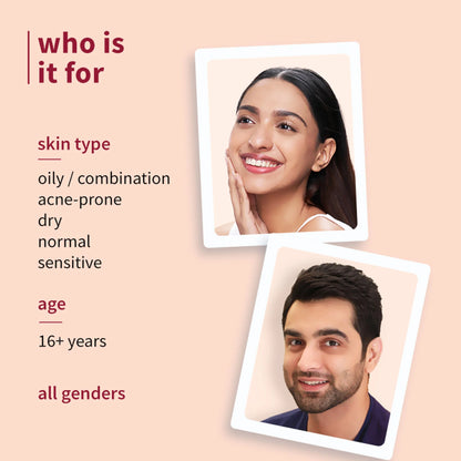 Plum Saffron & Papaya Glow Bright Gel Face Wash For Daily Use - Fights Dullness & Evens Skin Tone - 100 ml