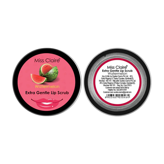 Miss Claire Extra Gentle Lip Scrub - Watermelon - 5.7 gm