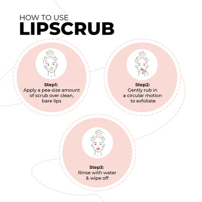 Miss Claire Extra Gentle Lip Scrub - Watermelon - 5.7 gm