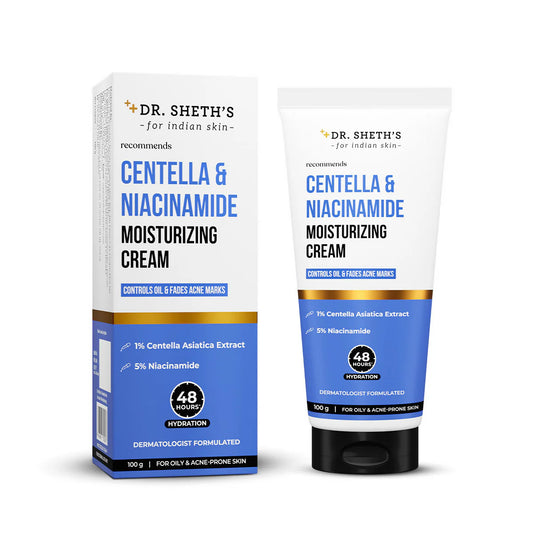 Dr. Sheth's Centella & Niacinamide Moisturizing Cream