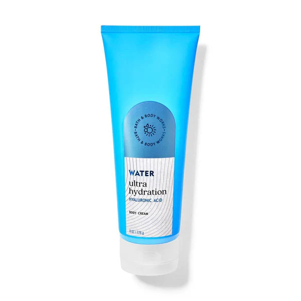 Bath & Body Works Water Ultra Hydration with Hyaluronic Acid Body Cream - 226 gm