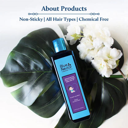 Blue Nectar Baby Hair Oil With Organic Ghee & Almond Oil - 100 ml