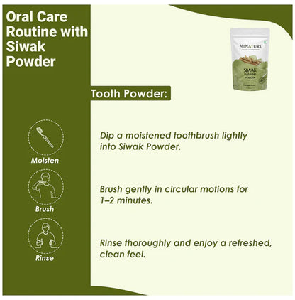 Minature Siwak (Miswak) Powder - 227 gm