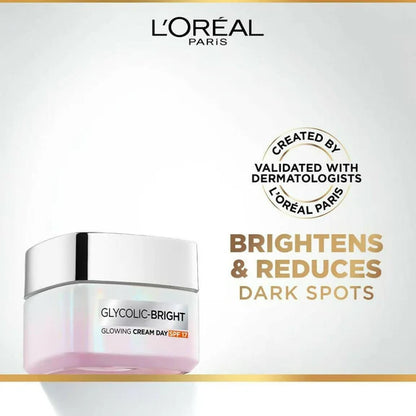 L'Oreal Paris Glycolic Bright Day Cream With SPF 17