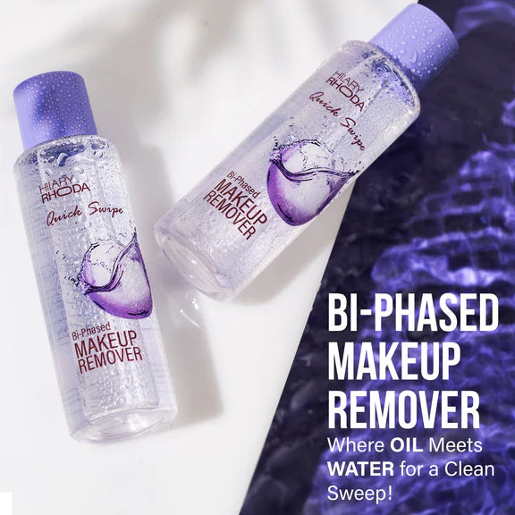 Hilary Rhoda Quick Swipe Bi-Phased Waterproof Makeup Remover - 100 ml