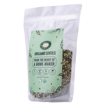 Millet Amma Organic Moong Dal Split - 500 gm