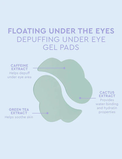 Florence by Mills Floating Under The Eyes Depuffing Eye Gel Pads - 60 pcs