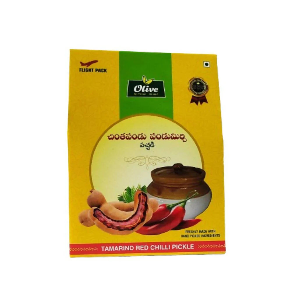Olive Mithai Chintakaya RedChilli Pickle -250 gm